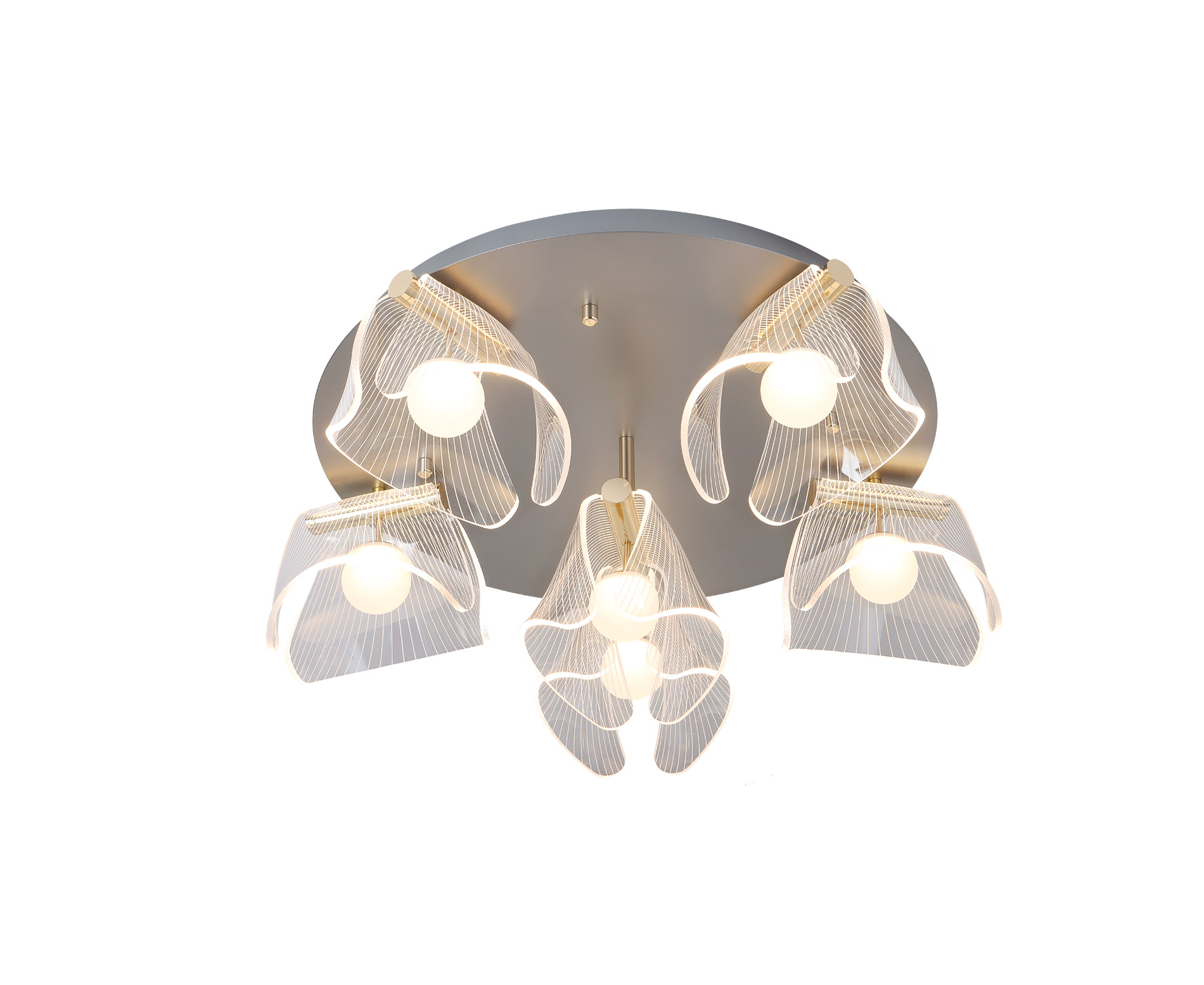 Lavida Modern LED Plafonyer  6'lı